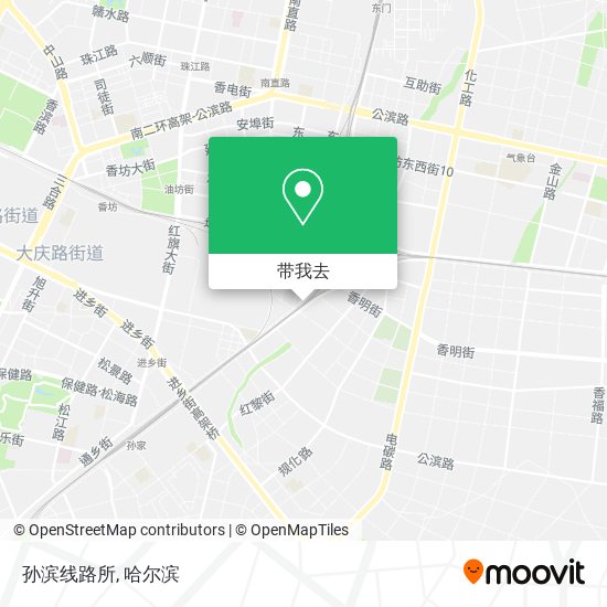 孙滨线路所地图