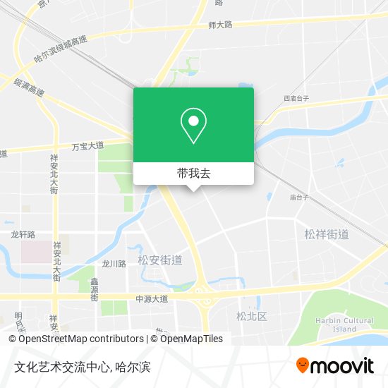 文化艺术交流中心地图