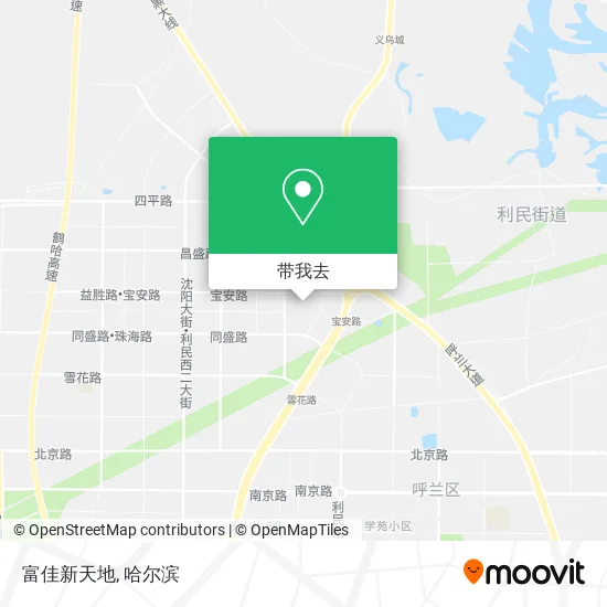 富佳新天地地图