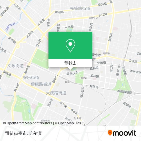 司徒街夜市地图