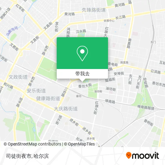 司徒街夜市地图