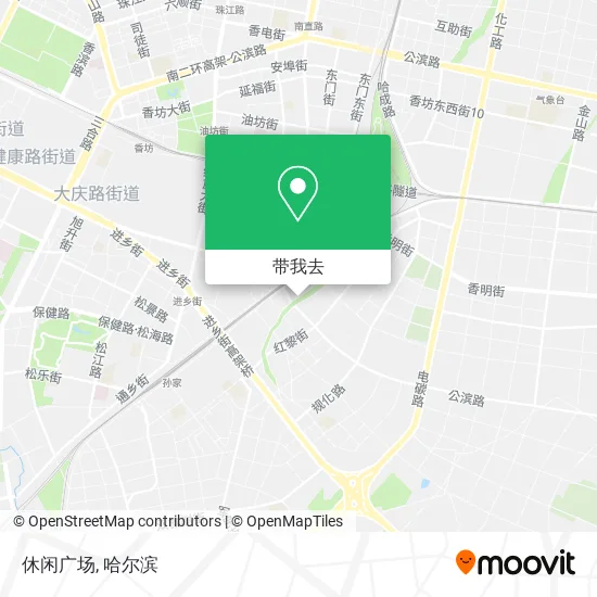 休闲广场地图