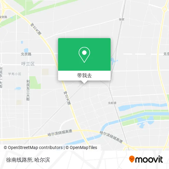 徐南线路所地图