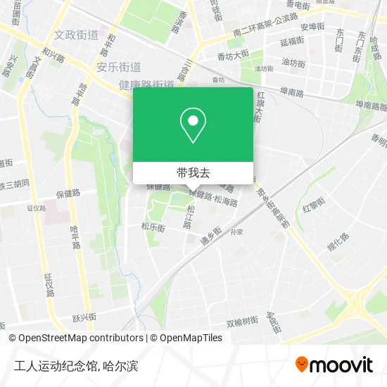 工人运动纪念馆地图