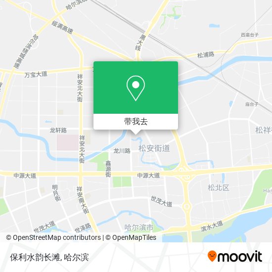 保利水韵长滩地图