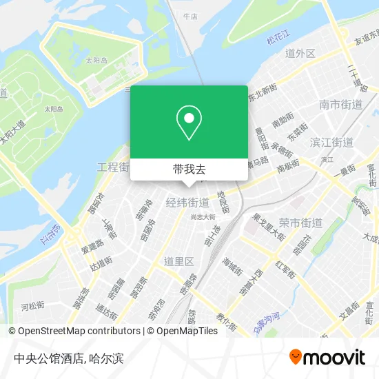 中央公馆酒店地图