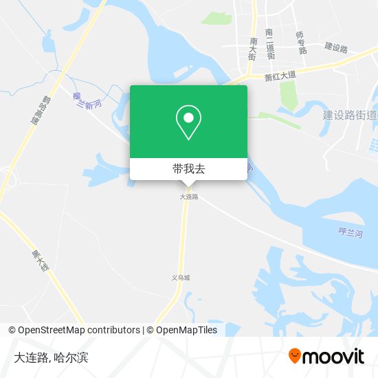 大连路地图