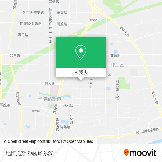 地恒托斯卡纳地图