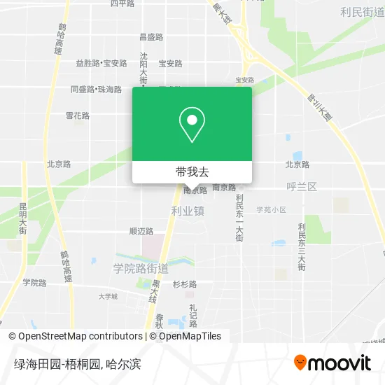 绿海田园-梧桐园地图