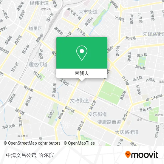 中海文昌公馆地图
