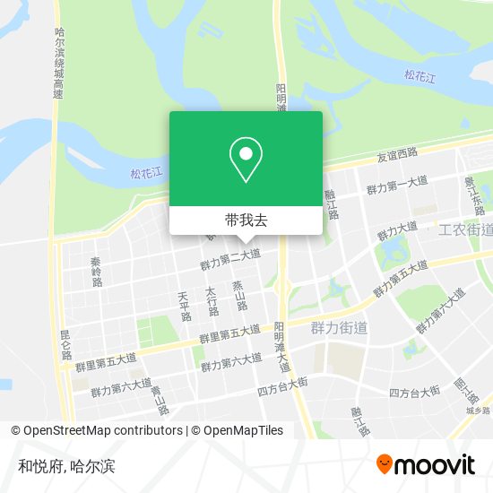 和悦府地图