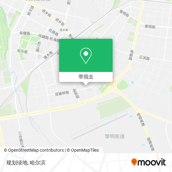 规划绿地地图