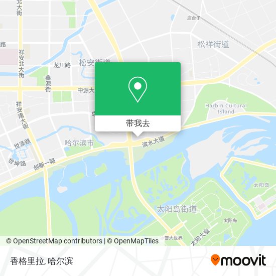 香格里拉地图