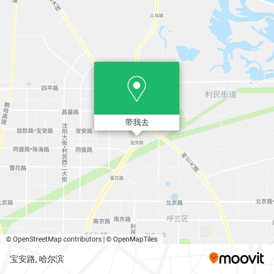 宝安路地图