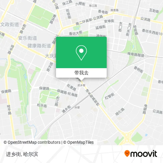 进乡街地图
