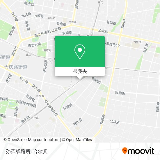 孙滨线路所地图