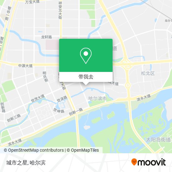 城市之星地图