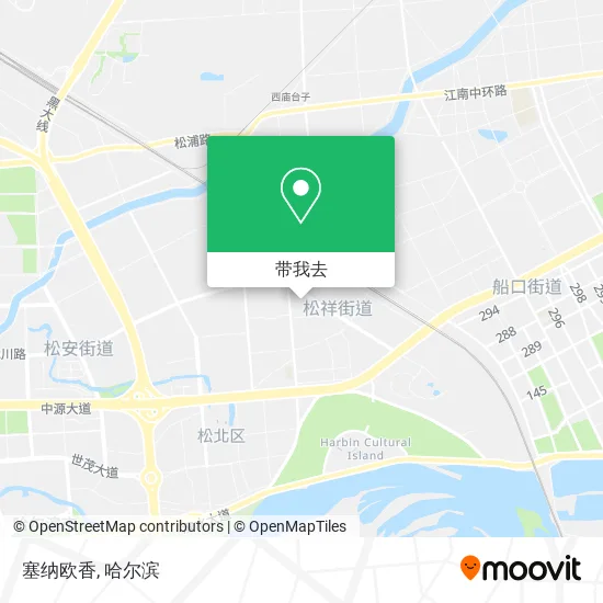 塞纳欧香地图