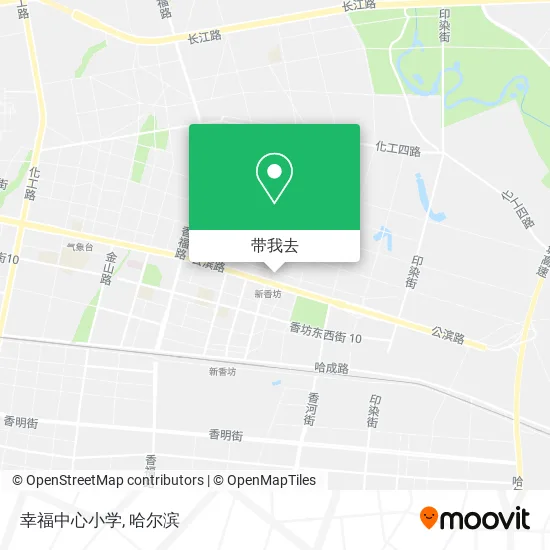 幸福中心小学地图
