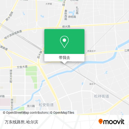 万东线路所地图