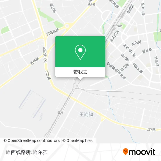 哈西线路所地图