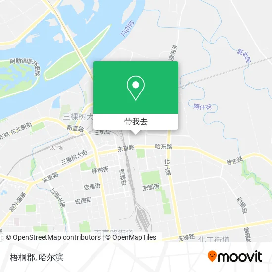 梧桐郡地图