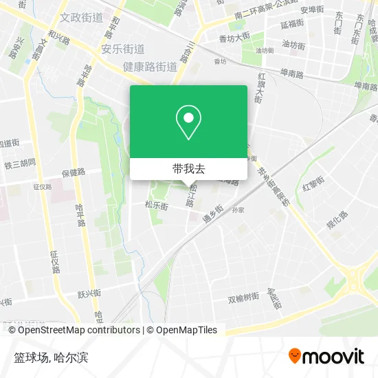 篮球场地图
