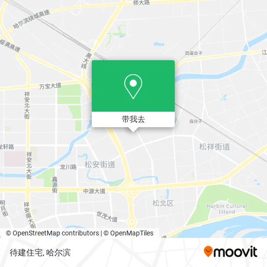 待建住宅地图