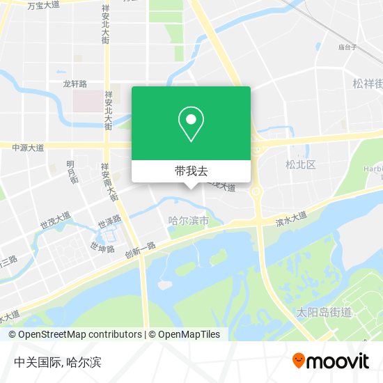 中关国际地图