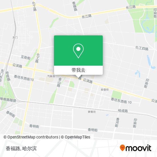 香福路地图