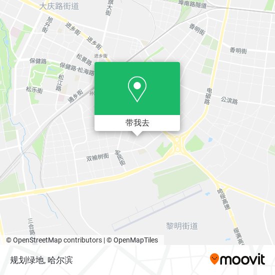 规划绿地地图