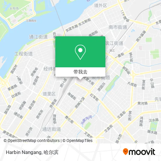 Harbin Nangang地图