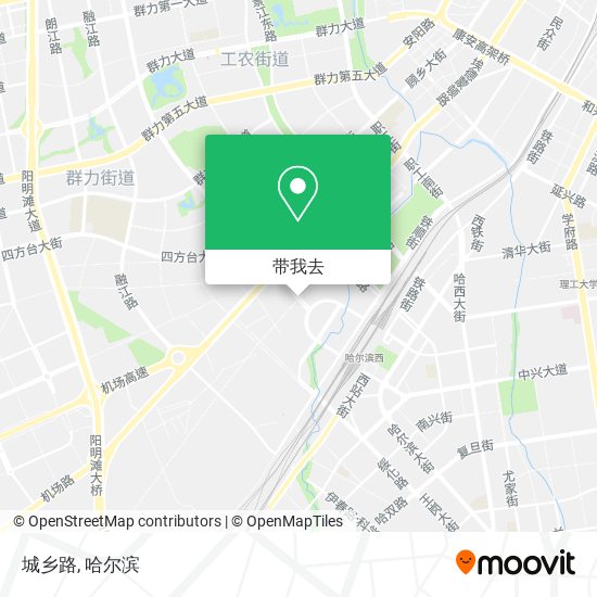 城乡路地图
