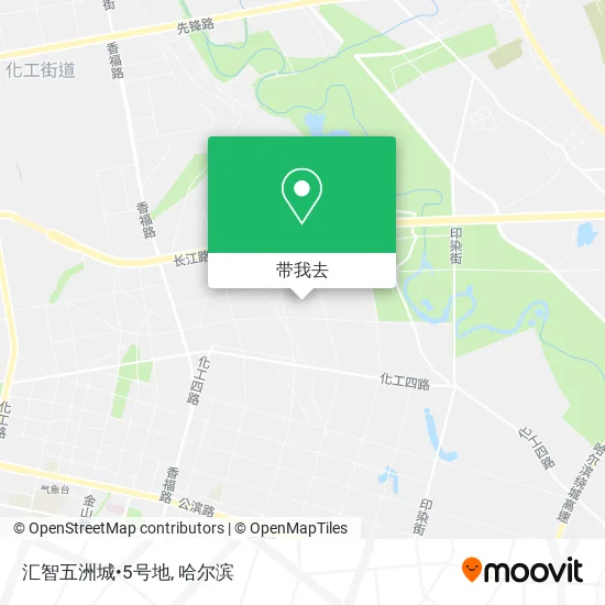 汇智五洲城•5号地地图