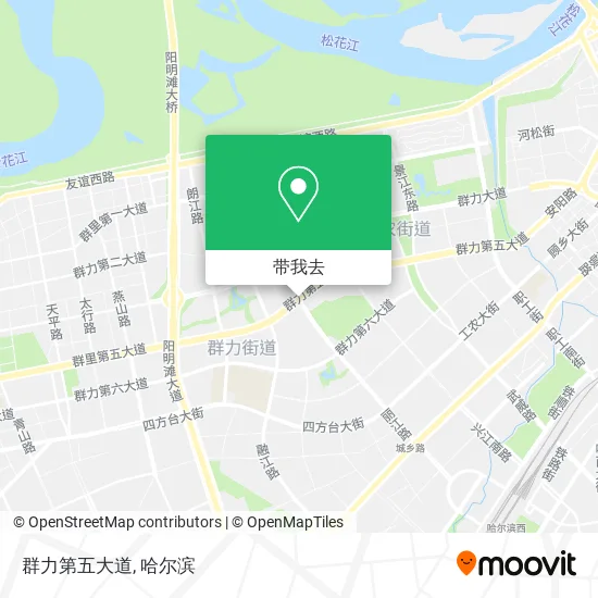群力第五大道地图