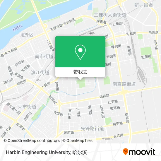 Harbin Engineering University地图
