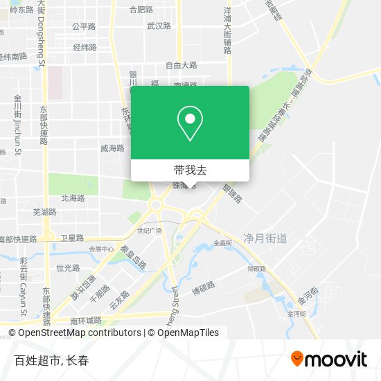 百姓超市地图