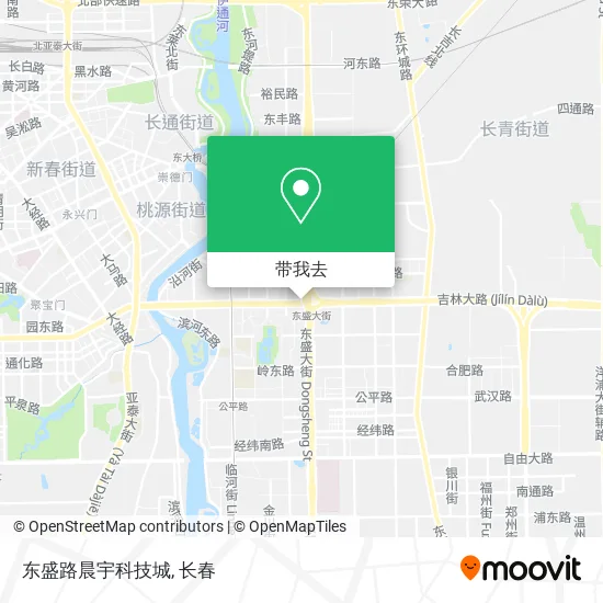 东盛路晨宇科技城地图