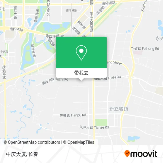 中庆大厦地图