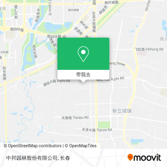 中邦园林股份有限公司地图