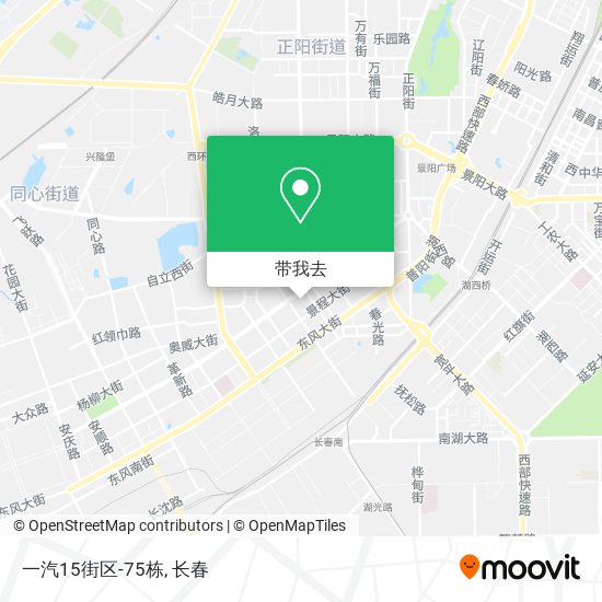 一汽15街区-75栋地图
