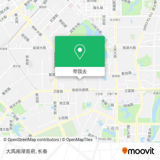 大禹南湖首府地图