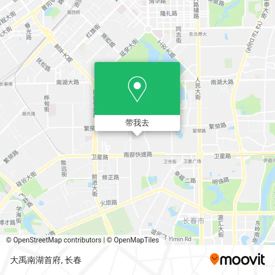 大禹南湖首府地图