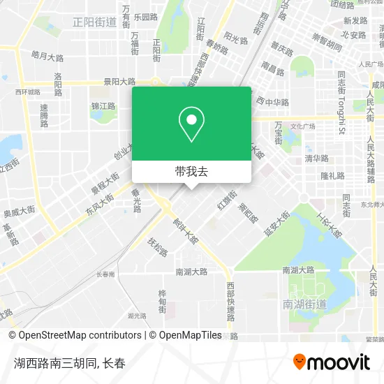湖西路南三胡同地图