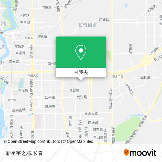 新星宇之郡地图