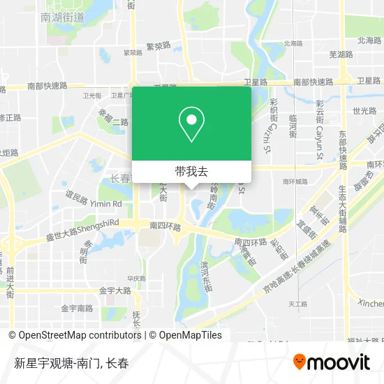 新星宇观塘-南门地图