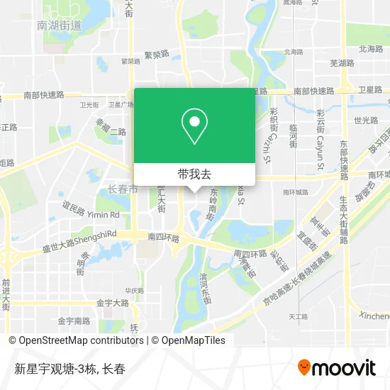 新星宇观塘-3栋地图
