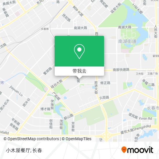 小木屋餐厅地图