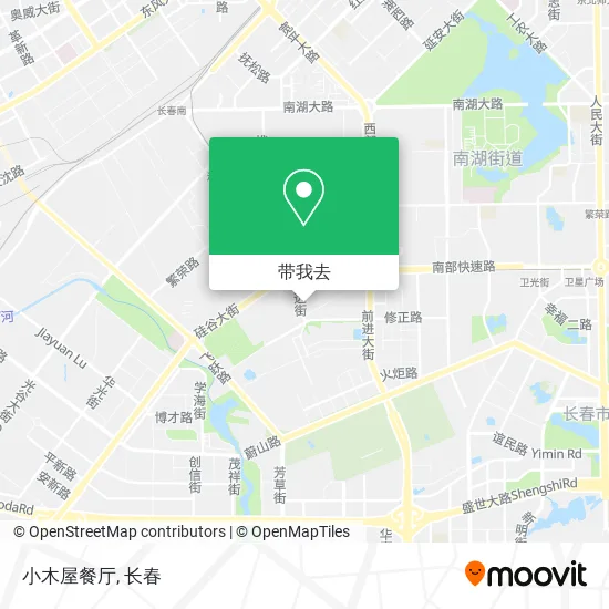 小木屋餐厅地图