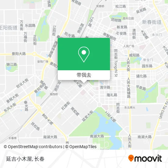 延吉小木屋地图
